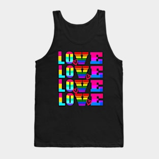 LGBT Gay Pride Flag Tank Top